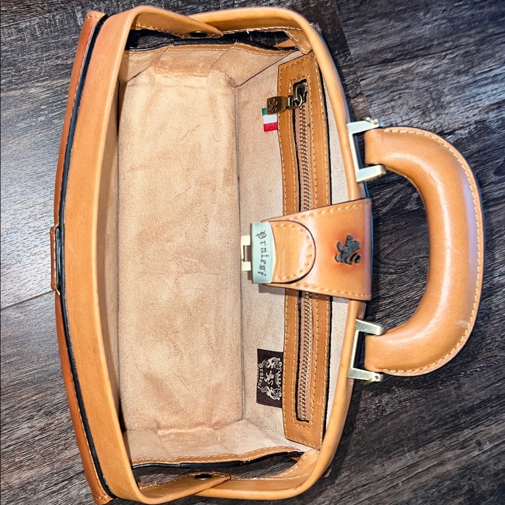 Pratesi Brown Leather Satchel - Picture 4 of 11